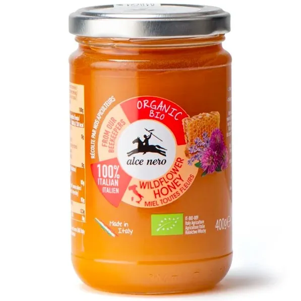 Alce Nero Honung Vildblomma 400g