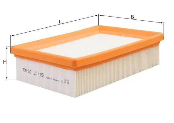 Luftfilter MAHLE LX 4155