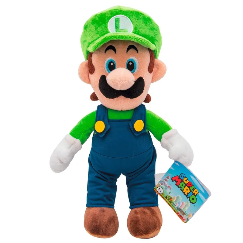 Super Mario Luigi Gosedjur 30 cm Nintendo