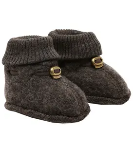 Mikk-Line Tossor Merinoull, Dark Brown Melange, 50-56