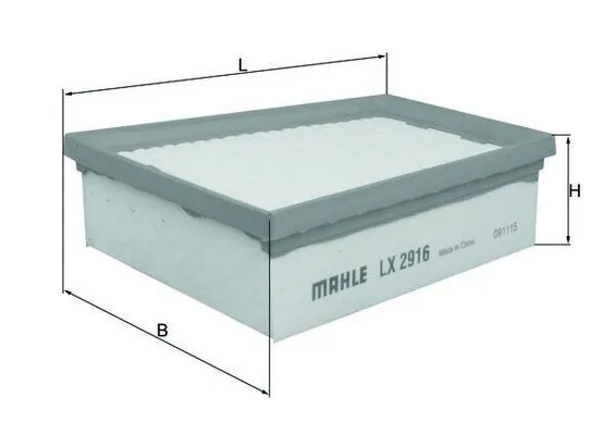 Luftfilter MAHLE LX 2916