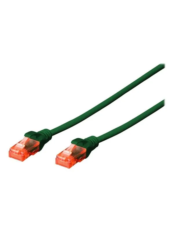 DIGITUS Professional patch cable - 5 m - green - Grön - 5m (#2073)