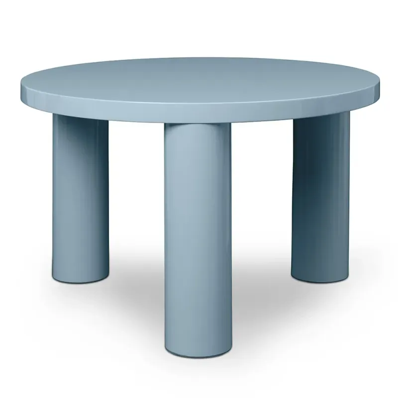 Ferm Living, Post Soffbord Ø65 cm – Ice Blue