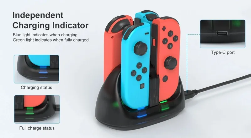 Deep Explorer - 4 In 1 Charging Station