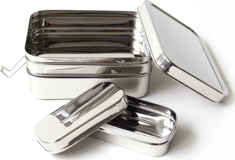 ECOlunchbox Three-in-one Giant Steel