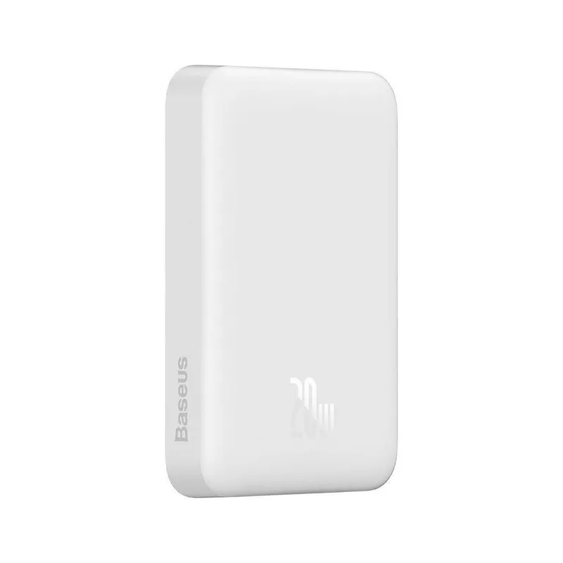 Baseus Magnetic Mini 10000mAh MagSafe powerbank vit + USB-C kabel