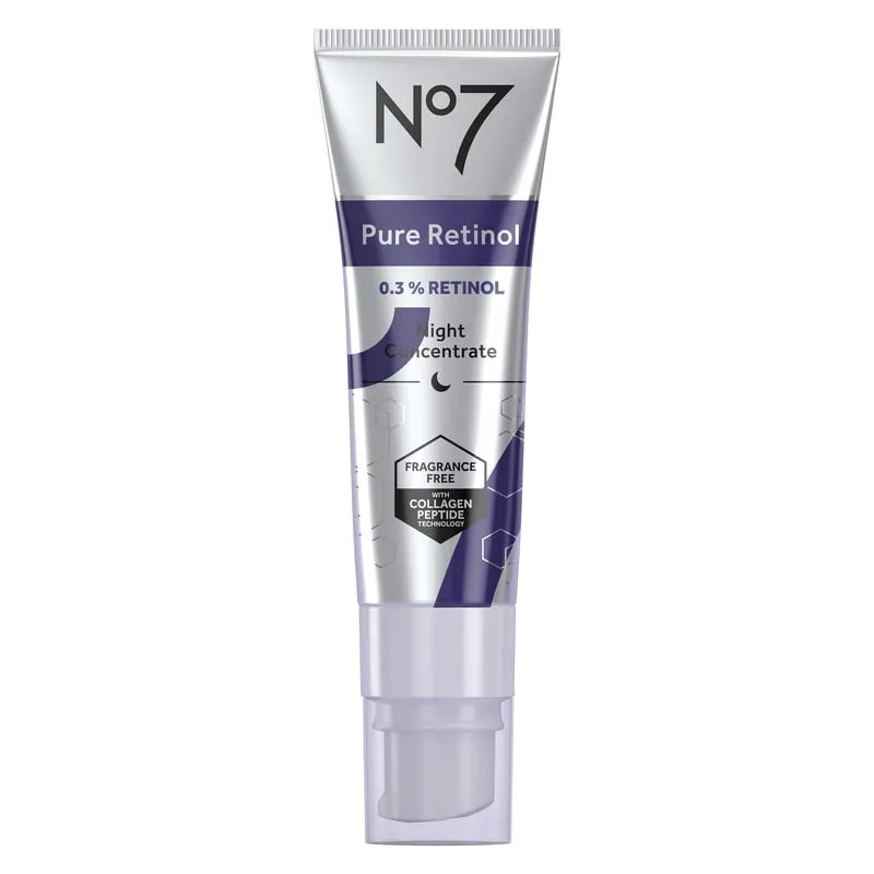 No7 Pure Retinol 0.3 Night Concentrate 30 ml