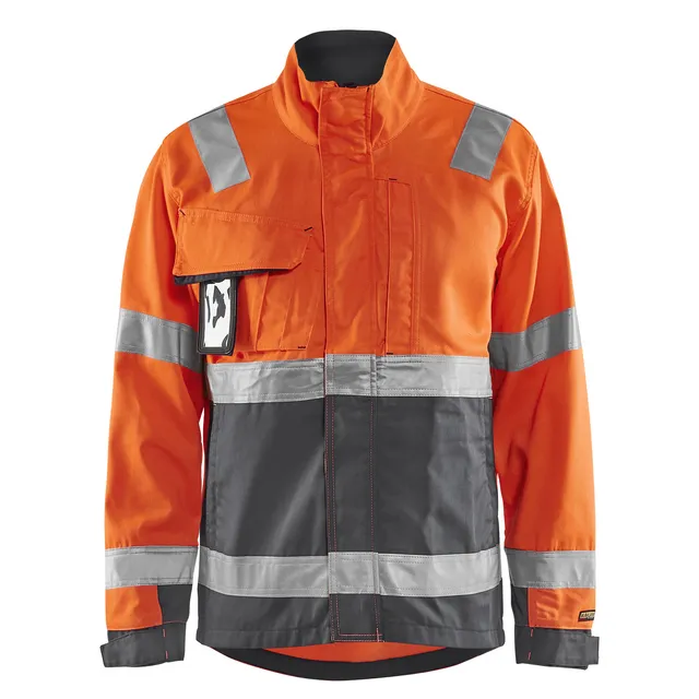 VARSELJACKA 4064 1811 VARSELORANGE/MELLANGRÅ XXL | Beijerbygg Byggmaterial