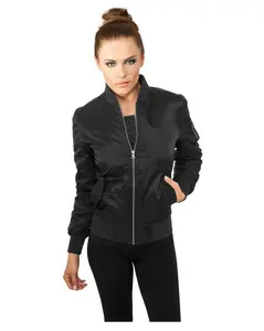 Urban Classics Bomberjakke Dame Svart