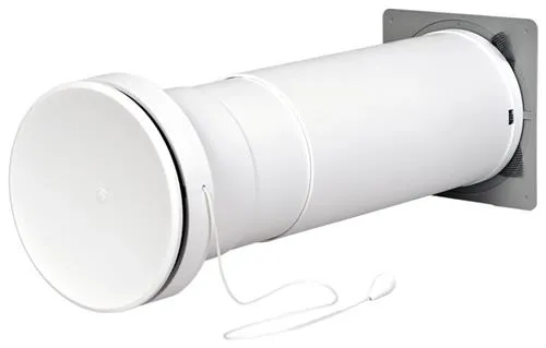 Duka Telescopic valve Type 400 Ø105 mm grey