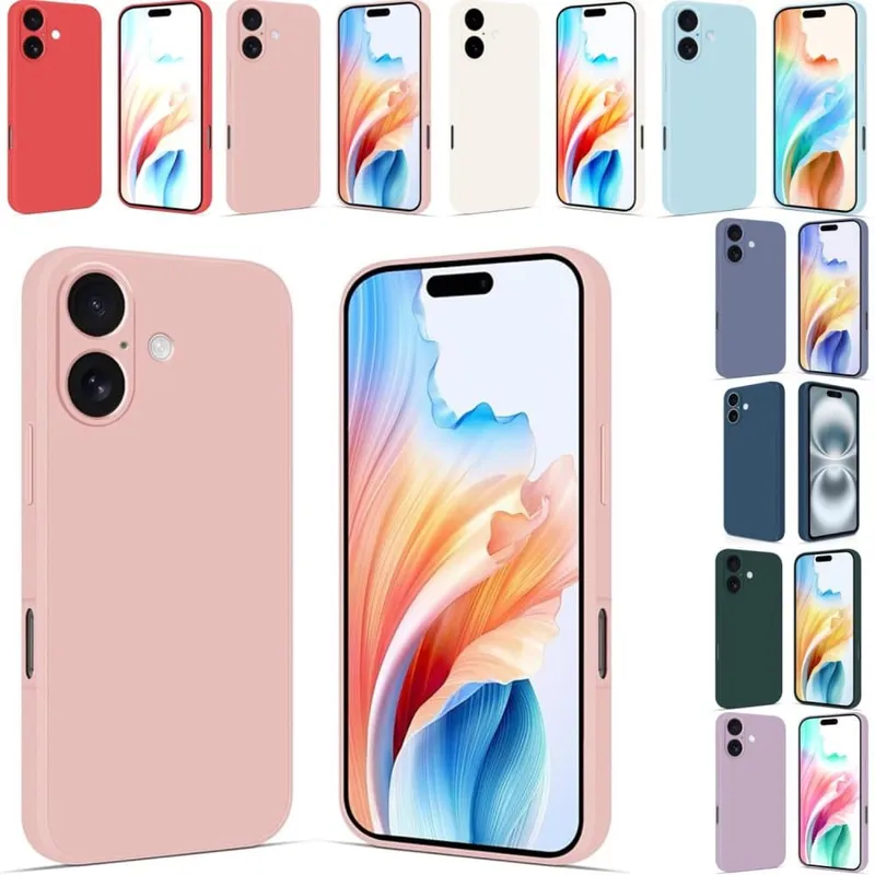 Iphone 16 skal mobilskal silikon / TPU (#2538)