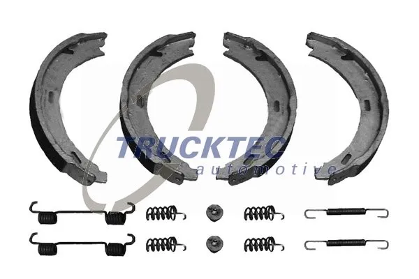 TRUCKTEC AUTOMOTIVE Bromsbackar, sats, parkeringsbroms - P1403658 - chrysler, mercedes-benz - OE 05143676AA, 203 420 0120, 414 420 0320
