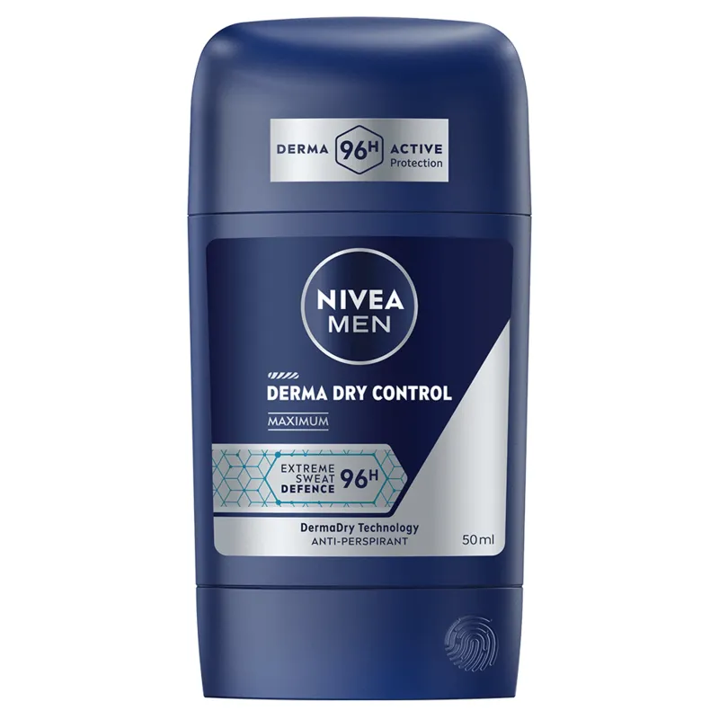 NIVEA MEN Derma Control Antiperspirant Deo Stick Dry Maximum 50 ml