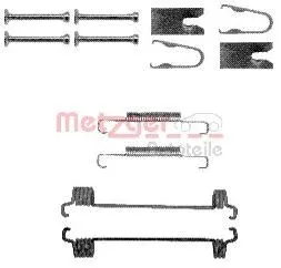 Monteringssats för bromsbackar (parkeringsbroms) METZGER 105-0875