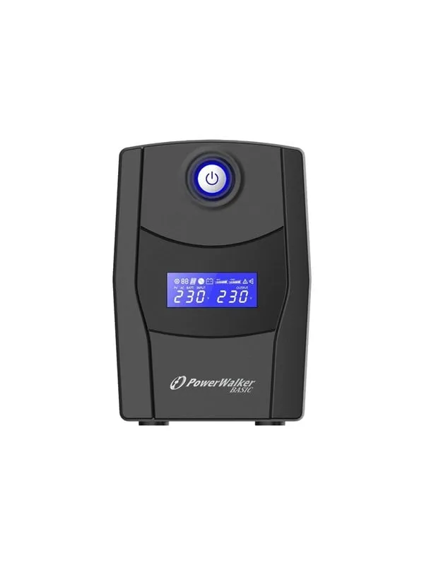 BlueWalker 10121080 - PowerWalker Basic VI STL - 1000VA/600W - Line Interactive UPS