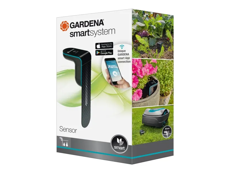 Gardena Smart sensor för jordfuktighet och temperatur