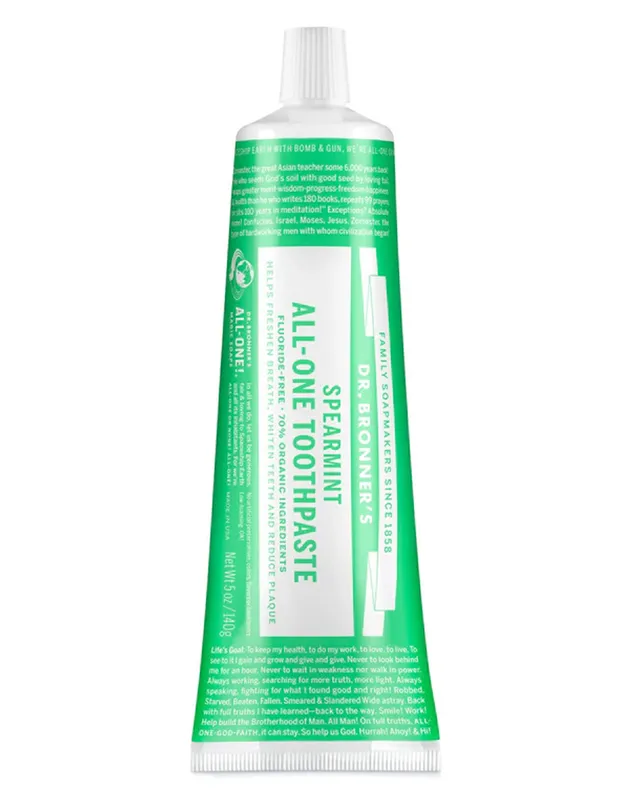 Dr. Bronner's Toothpaste Spearmint 140 g