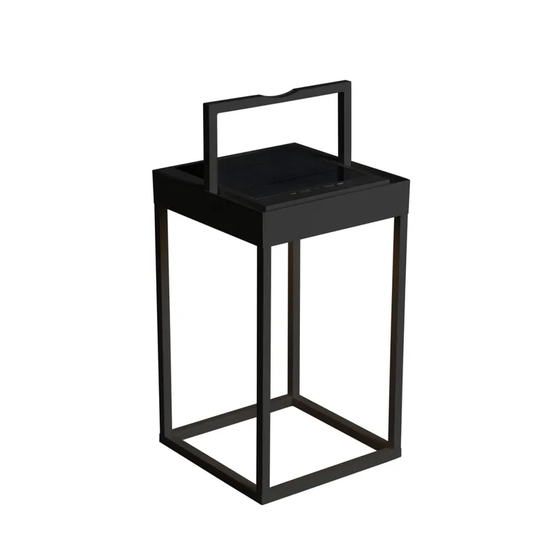 Konstsmide – Portofino 30cm – Solcellslampa – Svart