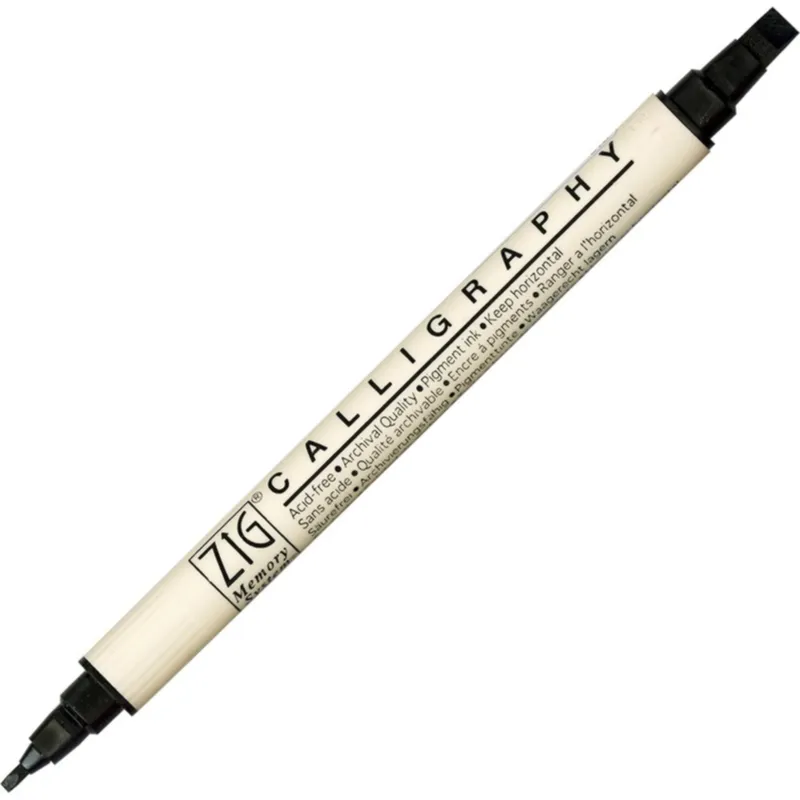ZIG MS Calligraphy Pure Black