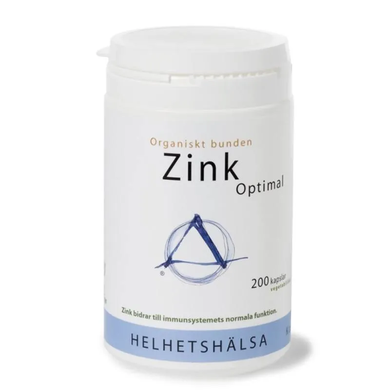 Helhetshälsa ZinkOptimal 25 mg 200 kapslar