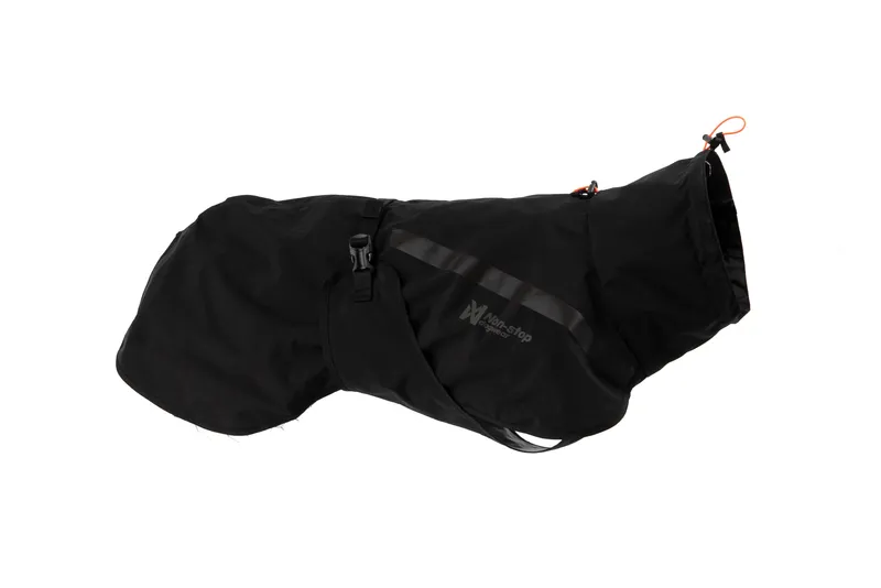 Non-stop Dogwear Trekking Raincoat - Small Sizes Black