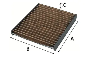 Kupéfilter VALEO 701009