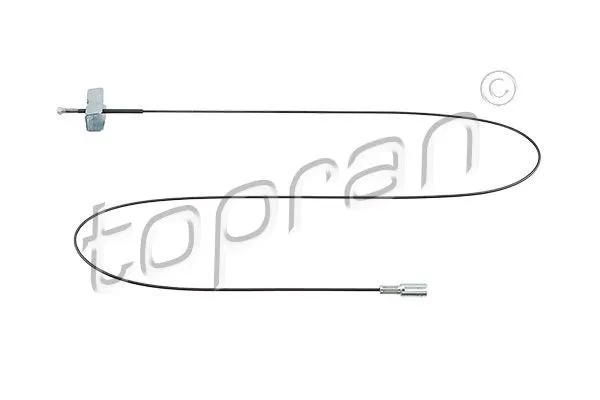 Handbromsvajer TOPRAN 208 599
