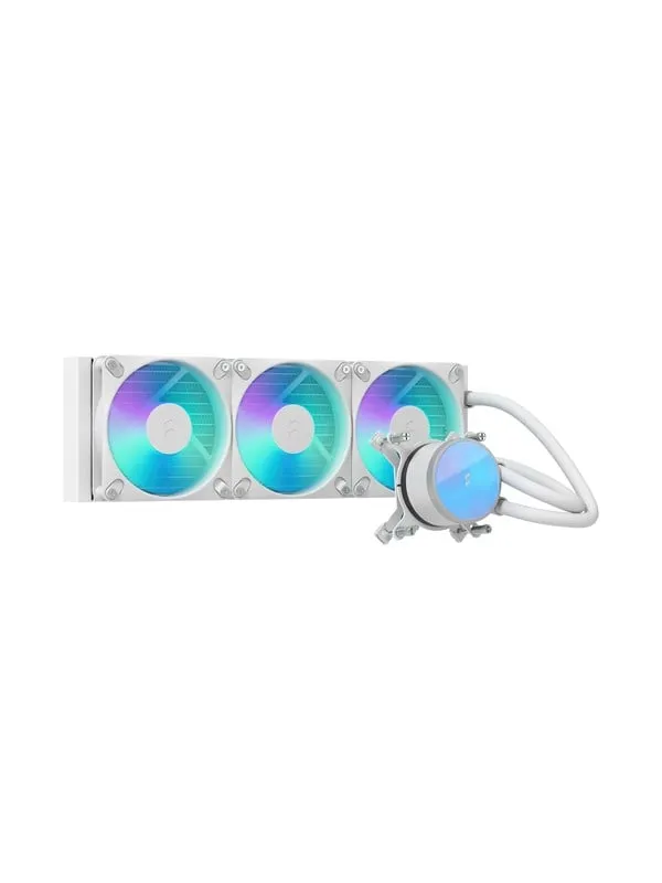 Fractal Design Radius 360 RGB White - CPU Vattenkylare