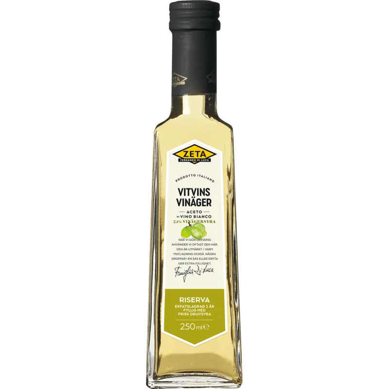 Zeta Vitvinsvinäger 250 ml