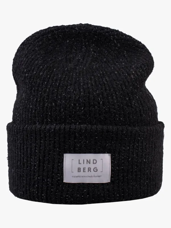 Lindberg Kids’ Haven Beanie Reflective Black
