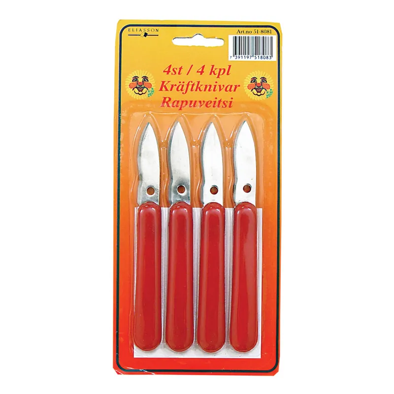 Kräftknivar – 4-pack