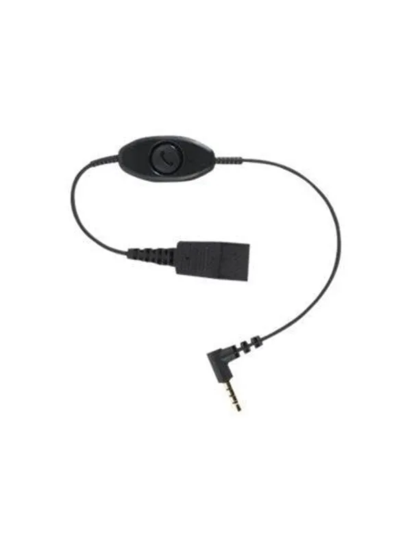 Jabra Qd Cord 3,5 Mm (iphone) Svart