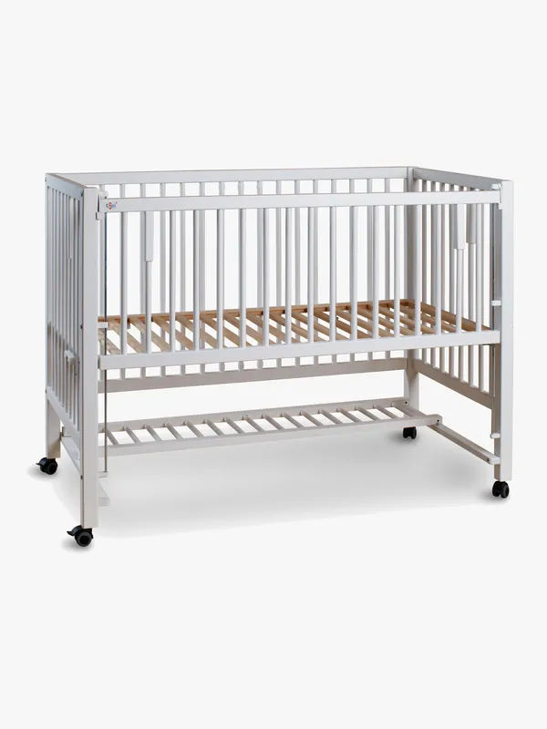 tiSsi XXL Bedside Crib HAJO 120×60, Vit
