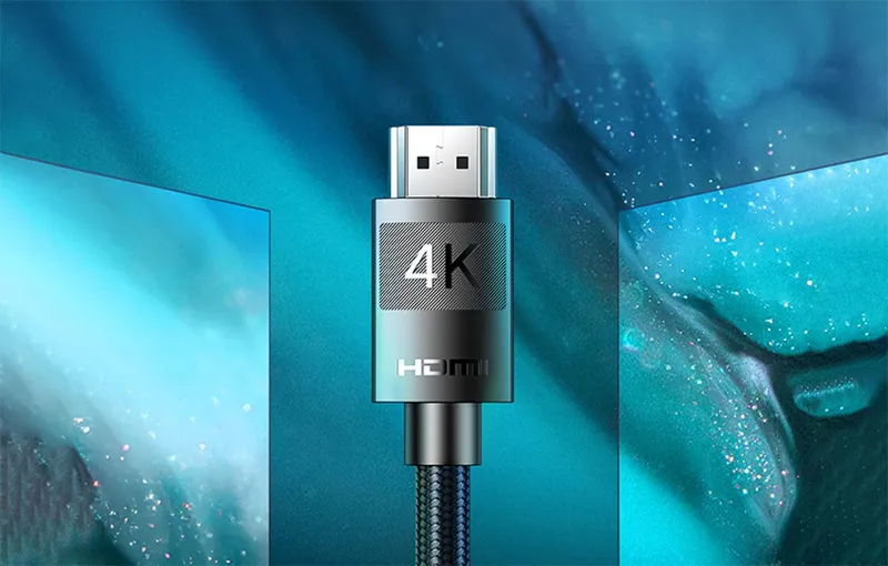 HD119 HDMI-kabel 4K/60 Hz - 2 m - svart