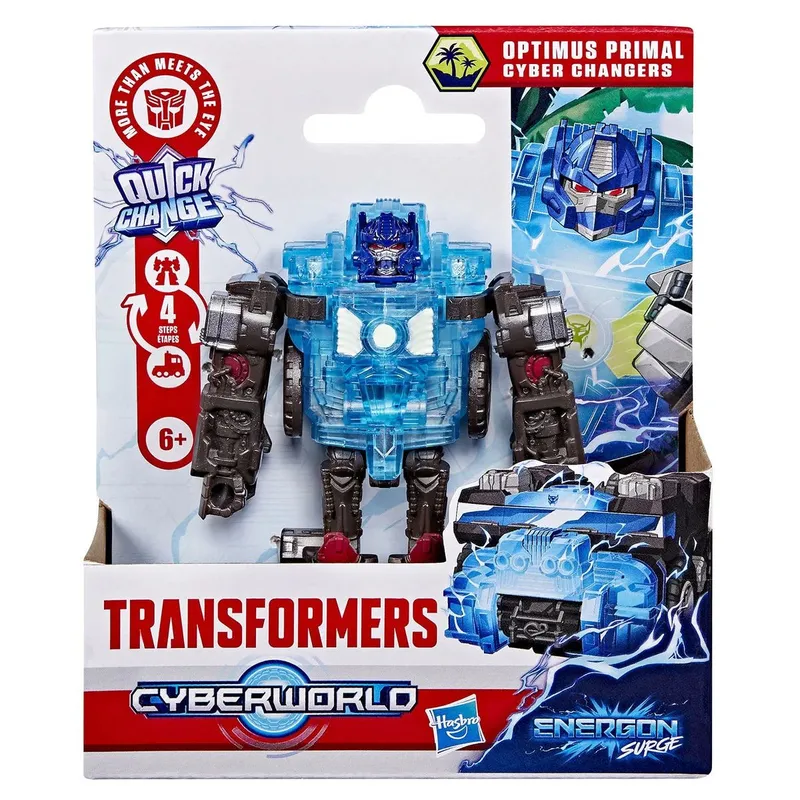 Transformers Cyberworld Cyber Changer Optimus Primal Energon – Transformers – Leksaksaffären