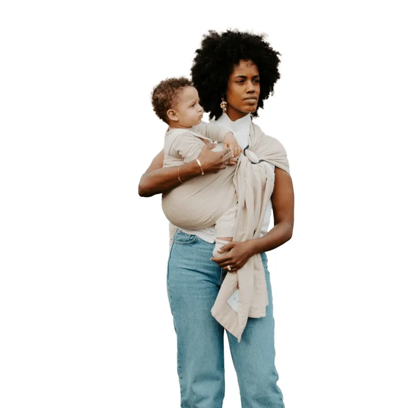 LUIE Joni Beige Ring Sling