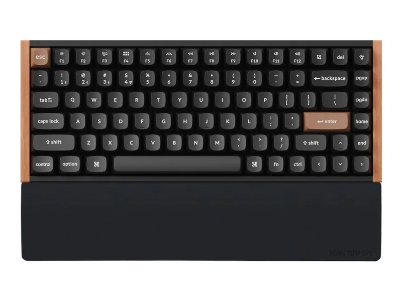 Keychron - Handledsstöd till tangentbord - normal profil - svart