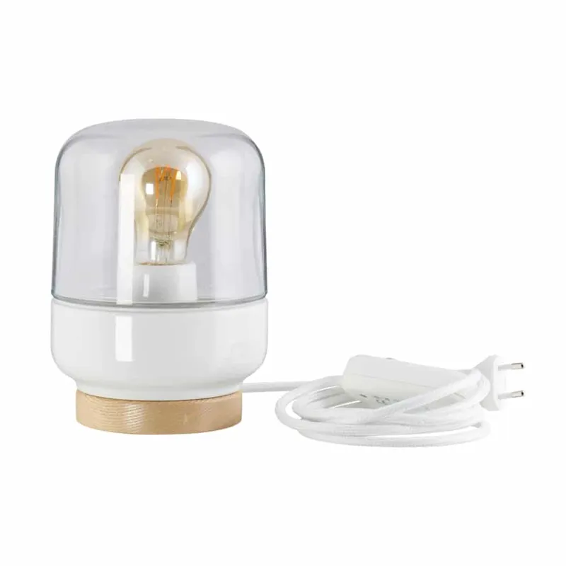 IFÖ Electric Ohm bordslampa 140/190, vit matt opal