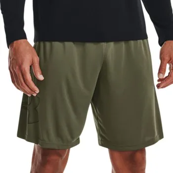 Under Armour Tech Graphic Shorts Militärgrön polyester XX-Large Herr