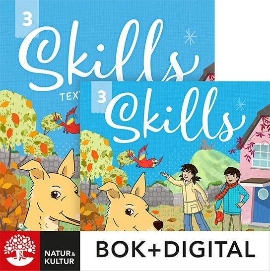 Skills åk 3 Textbook Paket Bok + Digital