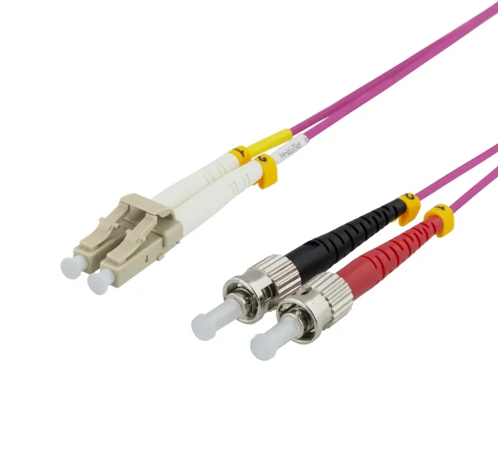 Deltaco Patch-kabel 2m Lc St Om4