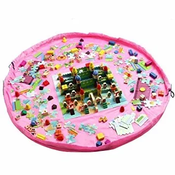 Playmat | Lekmatta och förvaringsväska - Rosa