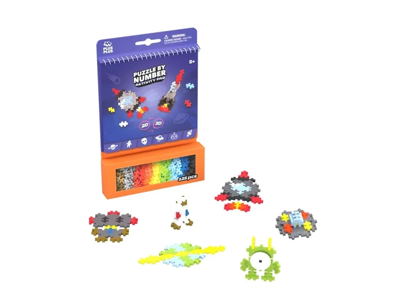 Plus-Plus Rymden Activity Pad
