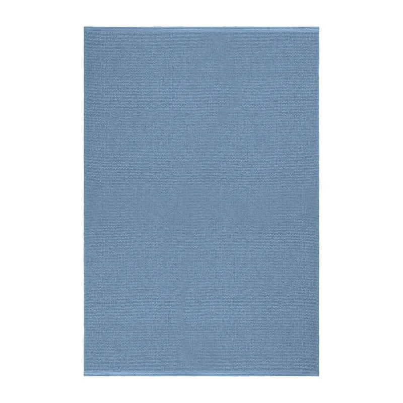 Scandi Living Mellow plastmatta blå 200x300cm
