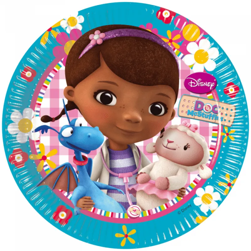 Assietter Doc McStuffins 8-pack
