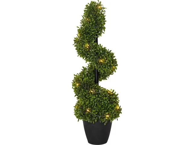 Dekorationsträd Buxbom LED 65cm