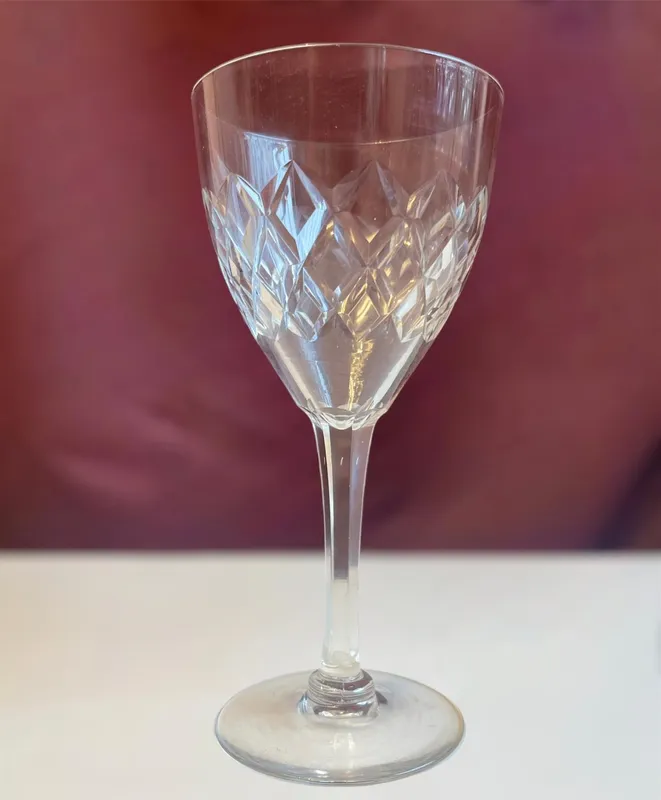 Kosta Boda – Bror – Röd vin glas design Fritz Kallenberg