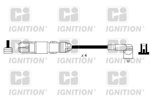 Tändkabelsats QUINTON HAZELL XC1162