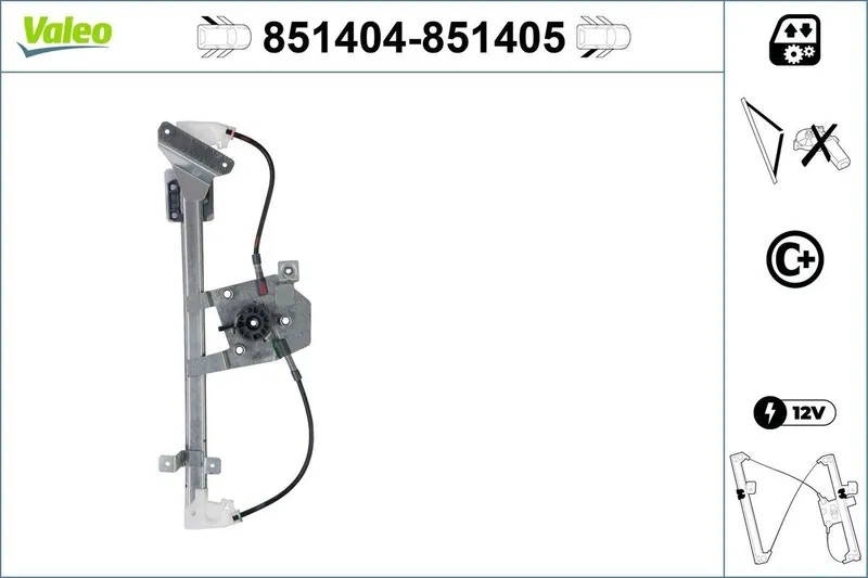 Fönsterhiss VALEO 851404