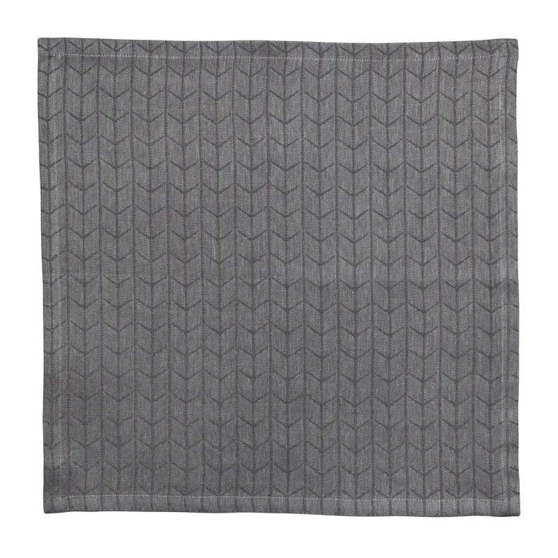 Rörstrand Swedish Grace tygservett 45×45 cm Sten